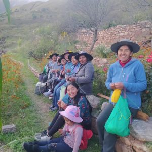 Las Warmis, imagen capturada por la becaria Emilia VIllagra durante su investigación. 